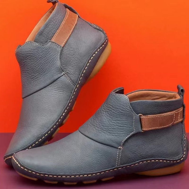 Women'S Shoes Chelsea - Damen-Stiefeletten Modische Flache Wasserdichte Bequeme Schuhe