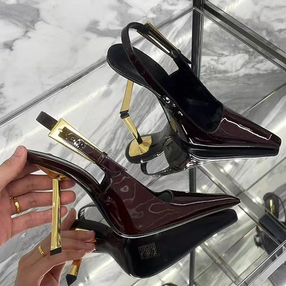 Women Shoes Ysl - Neue Herbst 2024, quadratische Zehenpartie, schmaler