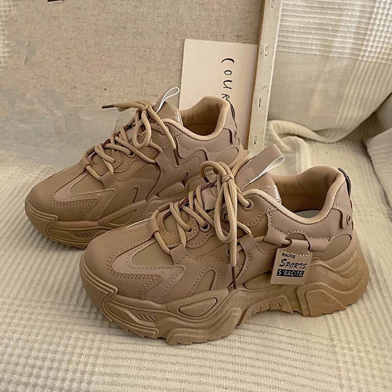 Women Shoes Hong Kong - Trendige heiße Damen-Papa-Schuhe mit dicker Sohle,