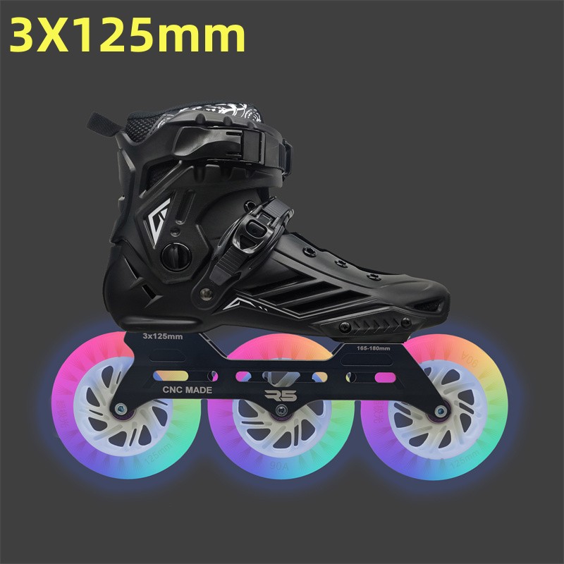 125 mm LED-Blitz-Inline-Speed- – Women Shoes Qc Bewertung und Preis