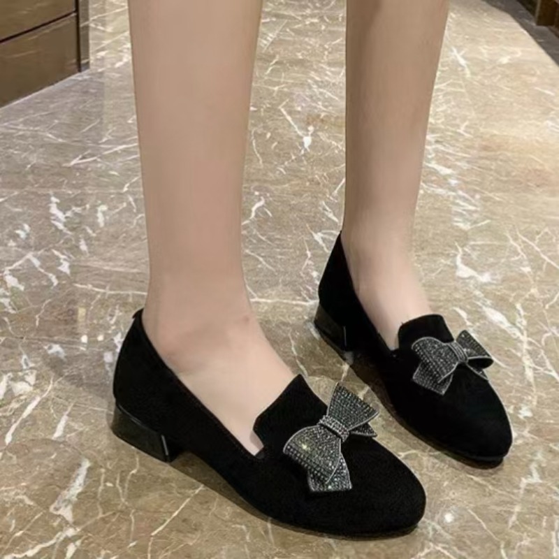 2025, schwarze neue modische D – Women Shoes Black Bewertung und Preis