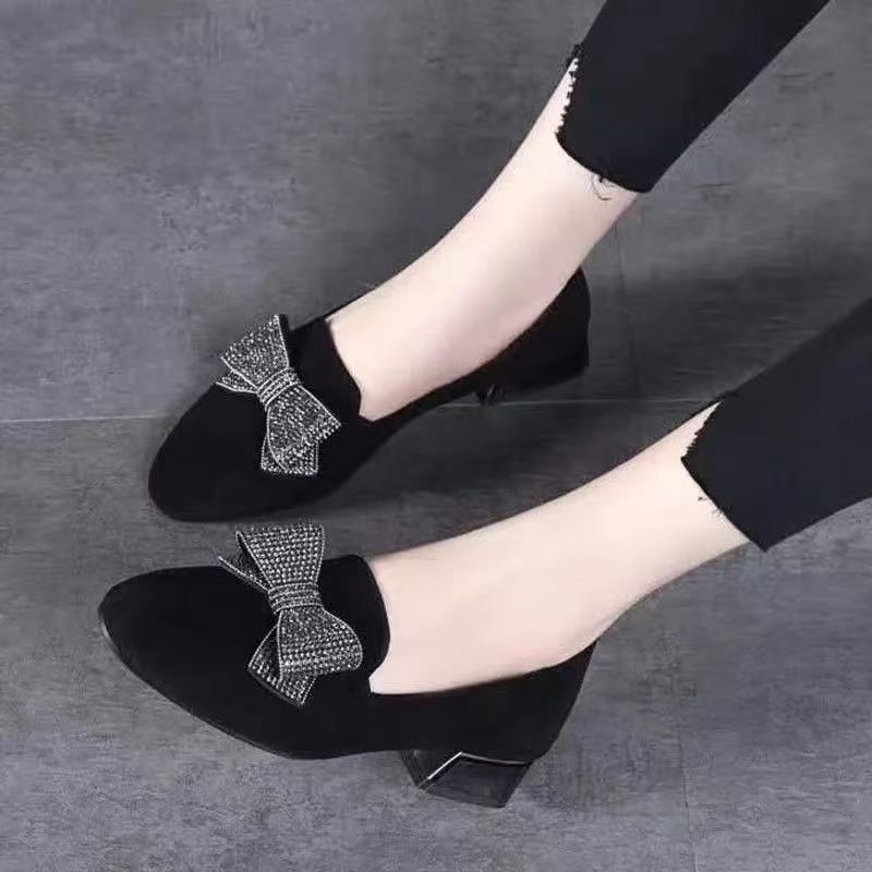 2025, schwarze neue modische D – Women Shoes Black Bewertung und Preis