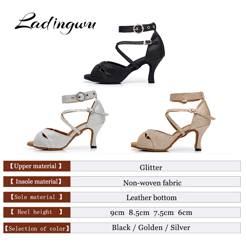 Ladingwu Latin Dance Schuhe Gl – Women'S Shoes Z Bewertung und Preis