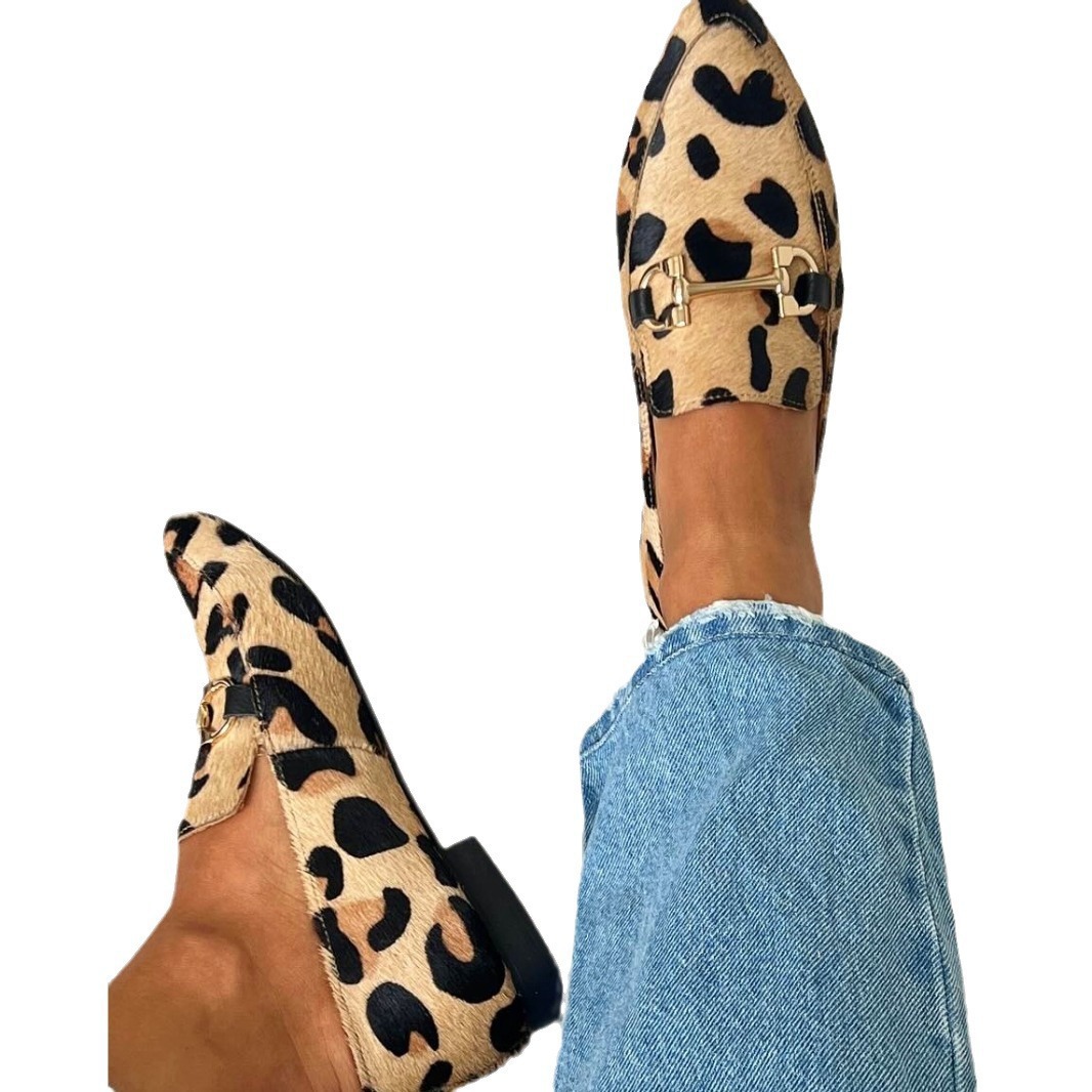 Große Größen 40-43 Leopardenmu – Mule Slip On Bewertung und Preis