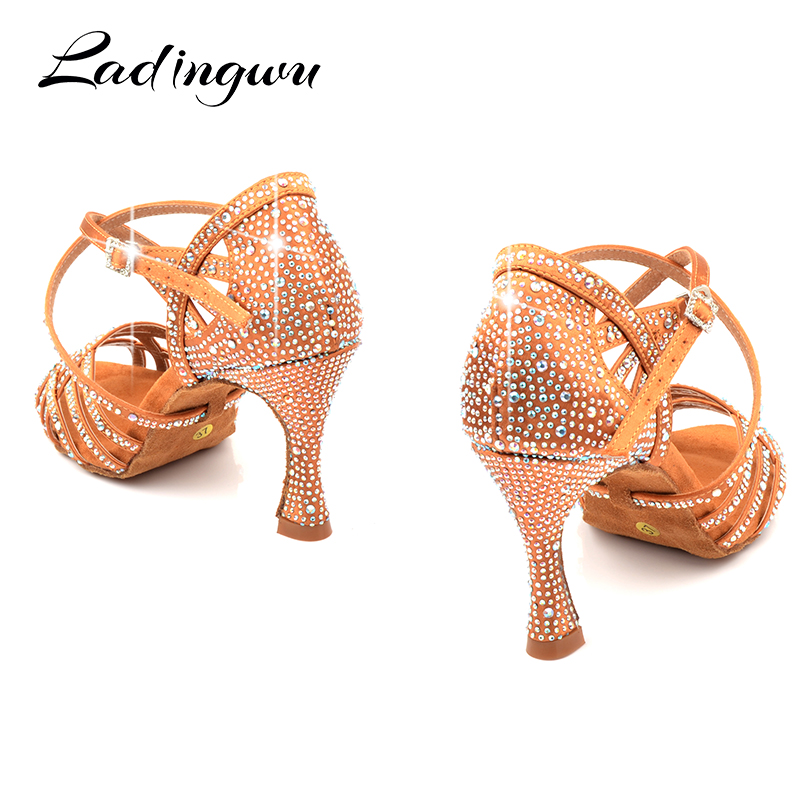 Ladingwu Silk Satin Apricot Un – Women'S Shoes Z Bewertung und Preis