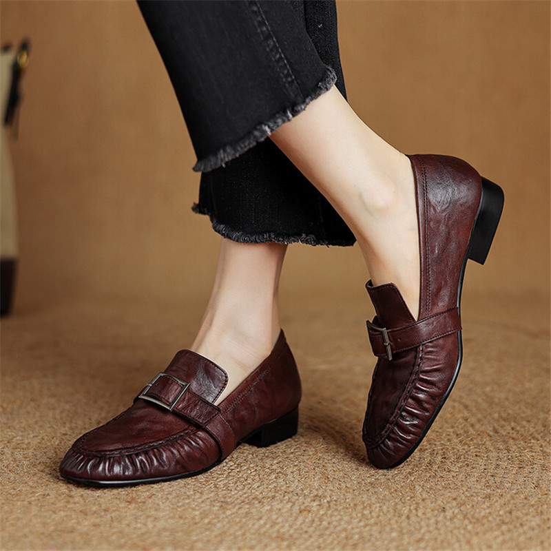 Neue Herbst Echt leder Frauen  – Women'S Heels Bewertung und Preis