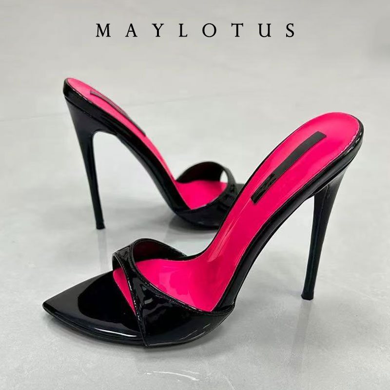 Größe 35-46 Patchwork Stiletto – Women Shoes Ysl Bewertung und Preis
