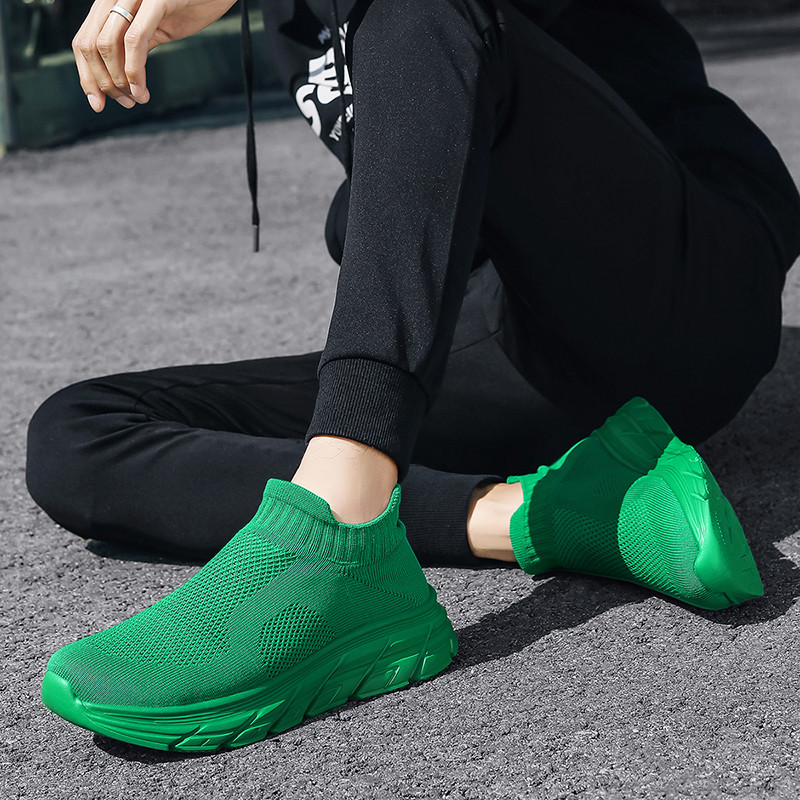 Mode grüne Männer Socken Turns – Women Shoes Qc Bewertung und Preis