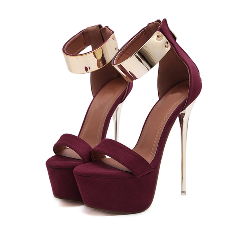 Liyke Mode Design Metall Ankle – Women Shoes Ysl Bewertung und Preis