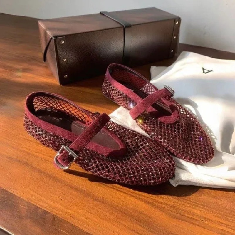 Hohle Strass-Baotou-Sandalen f – Mule Slip On Bewertung und Preis