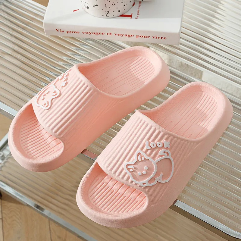 Sommer Kawaii Katzen Hausschuh – Women Shoes Black Bewertung und Preis