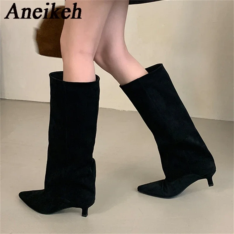 Aneikeh Herbst Winter Spitz kn – Women'S Shoes Chelsea Bewertung und Preis