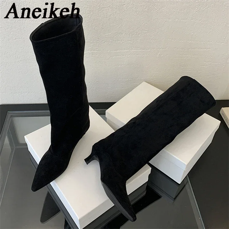 Aneikeh Herbst Winter Spitz kn – Women'S Shoes Chelsea Bewertung und Preis