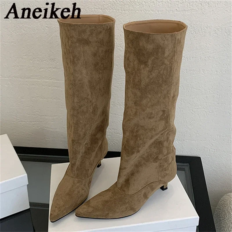 Aneikeh Herbst Winter Spitz kn – Women'S Shoes Chelsea Bewertung und Preis