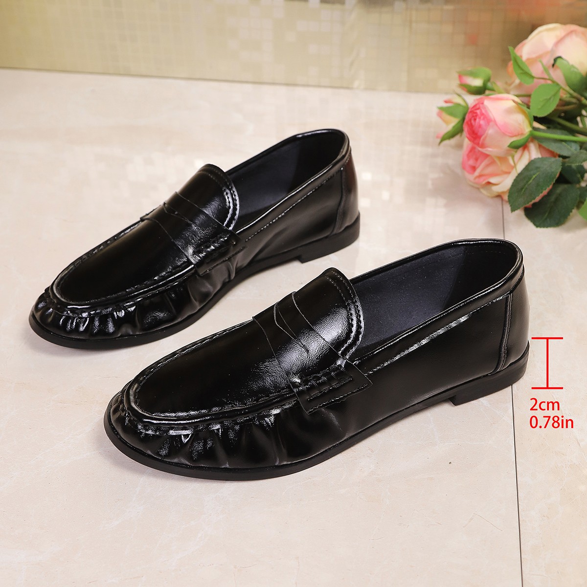 2026 Sommer Britischer Stil Sc – Women Shoes Black Bewertung und Preis