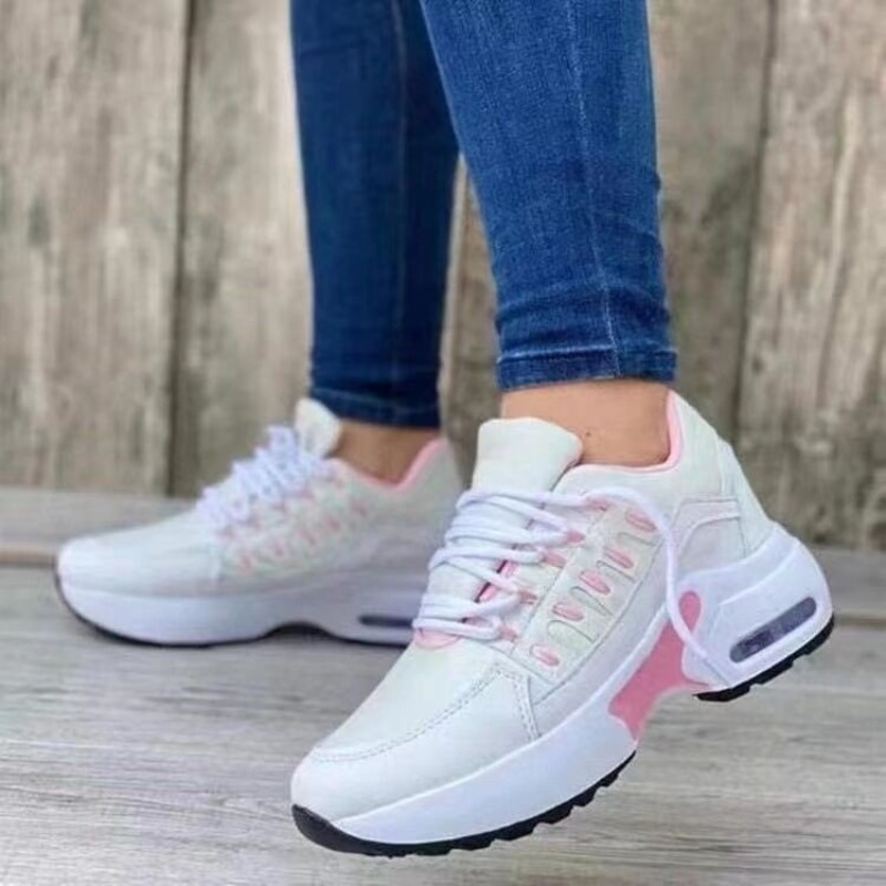 Damenmode-Sneaker mit Plateau, – Women Shoes Qc Bewertung und Preis